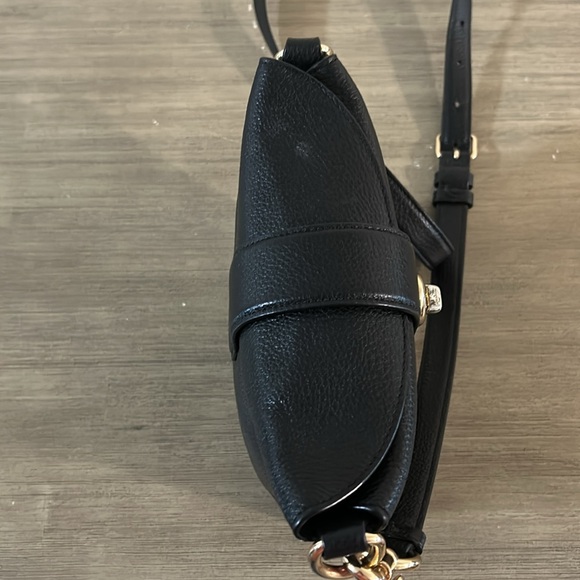 Coach C2814 Addie Black Pebbled Leather Crossbody Bag - Picture 4 of 12